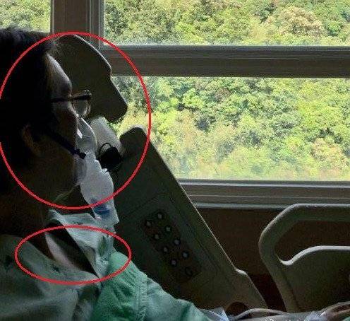 经纪人回应林志炫病重，他戴着的是保护喉咙的雾化器，非氧气罩